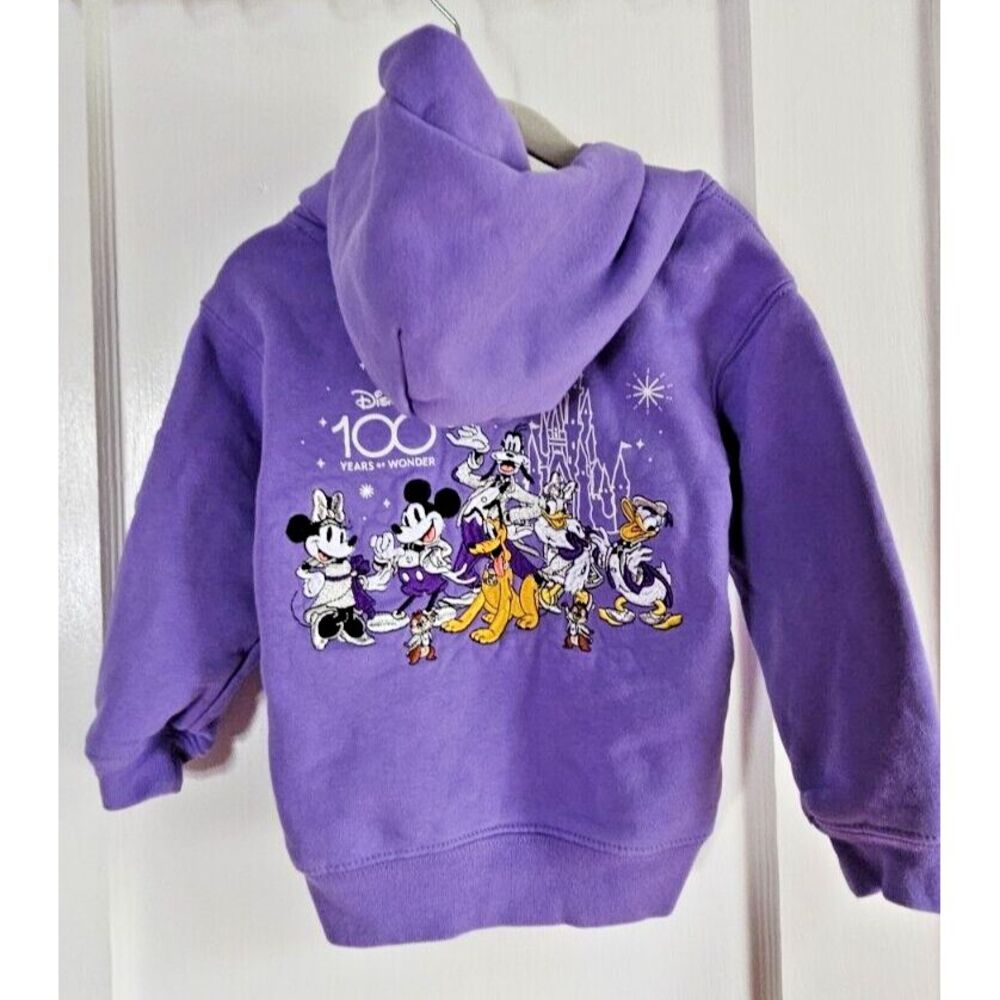 Walt Disney World 100years Mickey and Friends Hoodie Toddler girl Sz‎ 2